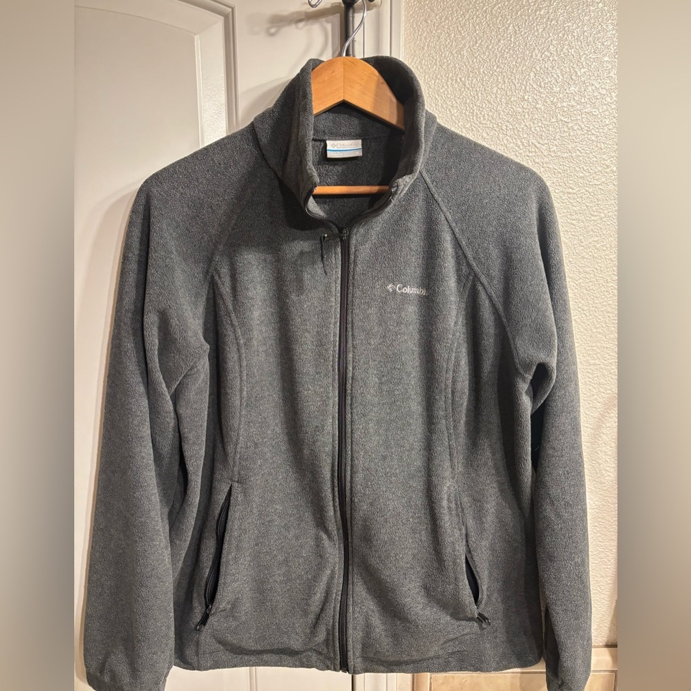 Columbia Charcoal Full-Zip Jacket
